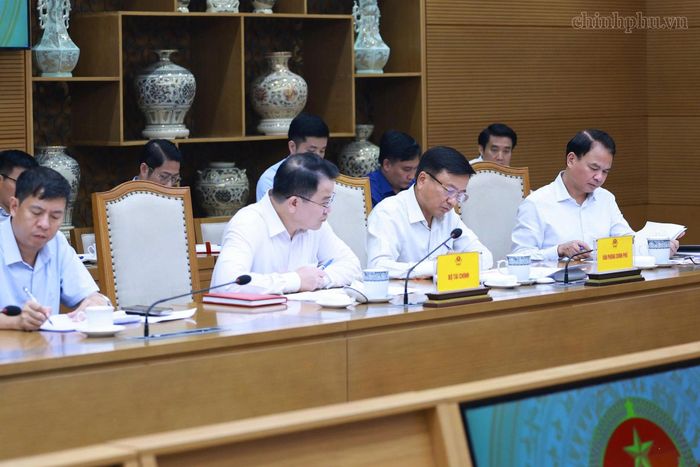 Các đại biểu dự cuộc họp. Ảnh: chinhphu.vn/Nhật Bắc.