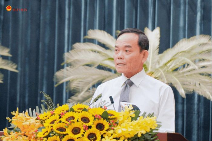 Bí thư Thành ủy Thành phố Hồ Chí Minh Trần Lưu Quang phát biểu chỉ đạo tại Kỳ họp thứ Năm, HĐND Thành phố Hồ Chí Minh. Ảnh: Hoa Lê