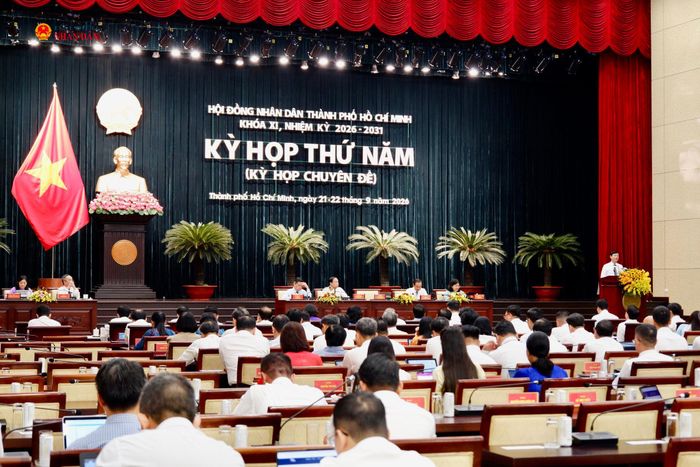 Quang cảnh kỳ họp. Ảnh: Hoa Lê