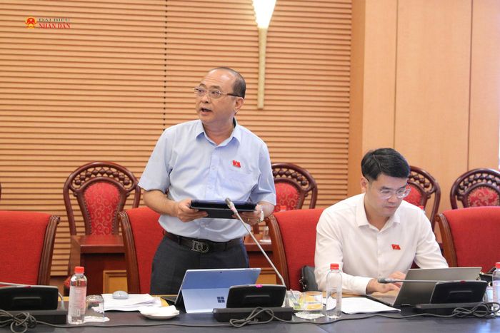 ĐBQH Vũ Tiến Dũng (Thanh Hóa) phát biểu