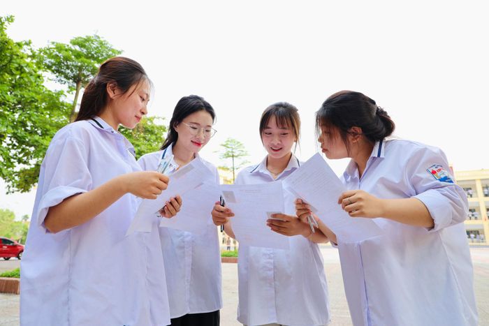 Thí sinh dự thi tốt nghiệp THPT 2026. Ảnh: Văn Mạnh
