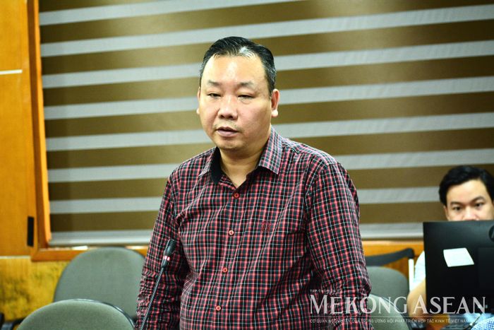 TS. Bùi Bá Nghiêm, chuyên viên cao cấp, Cục Xuất nhập khẩu (Bộ Công Thương). Ảnh: Lê Hồng Nhung - Mekong ASEAN
