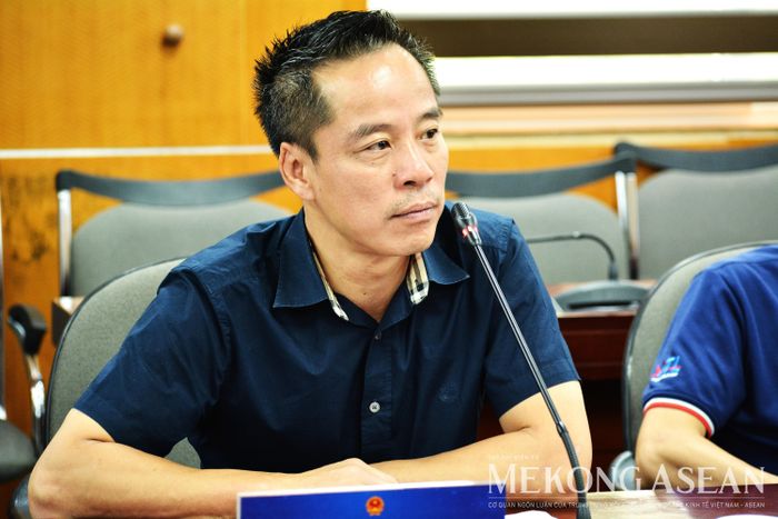 Phó Chủ tịch Hiệp hội Lương thực Việt Nam (VFA) Trần Sơn Hà. Ảnh: Lê Hồng Nhung - Mekong ASEAN