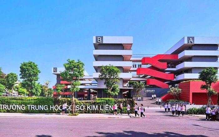 Phối cảnh Trường THCS Kim Liên tương lai.