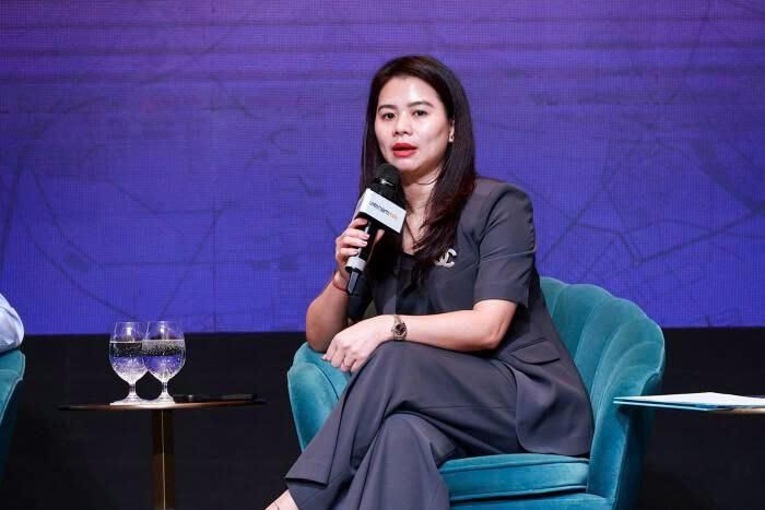 Bà Hoàng Thu Hằng, Phó Cục trưởng Cục Quản lý Nhà và Thị trường Bất động sản. Ảnh: BTC