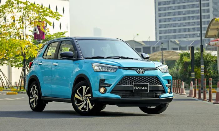 Toyota Raize đời 2021 - 2023 có giá tham khảo khoảng 430 - 485 triệu đồng
