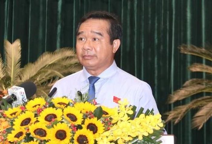 Chủ tịch UBND TPHCM Nguyễn Văn Được phát biểu