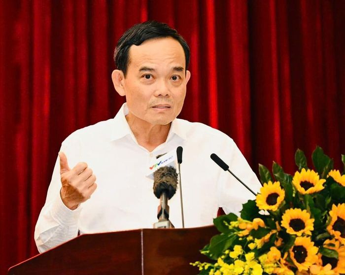 Bí thư Thành ủy TPHCM Trần Lưu Quang phát biểu kết luận hội nghị. Ảnh: VIỆT DŨNG