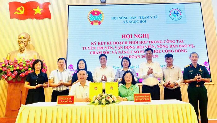 Các đại biểu tham dự lễ ký kết. Ảnh: PV