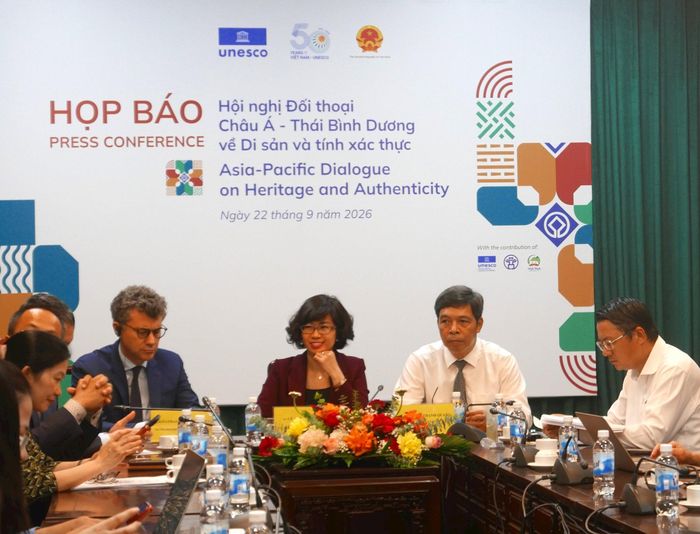 Quang cảnh buổi Họp báo. Ảnh: Tú Anh