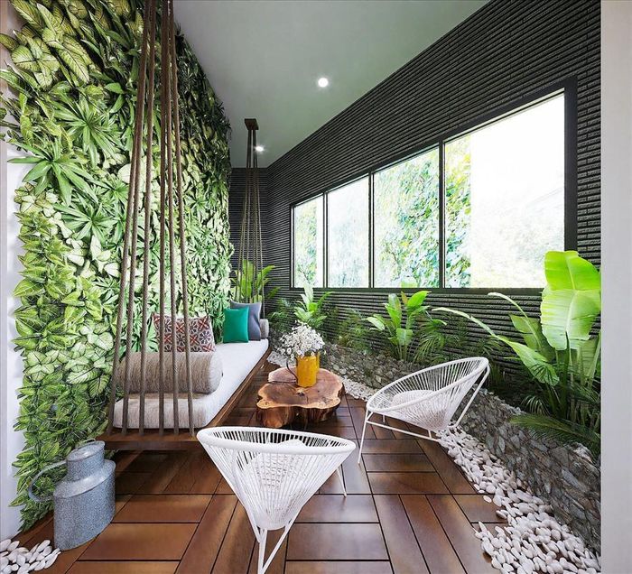 Từng góc được chăm chút tỉ mỉ, tạo ra nơi nghỉ ngơi, thư giãn thú vị cho cả gia đình.
