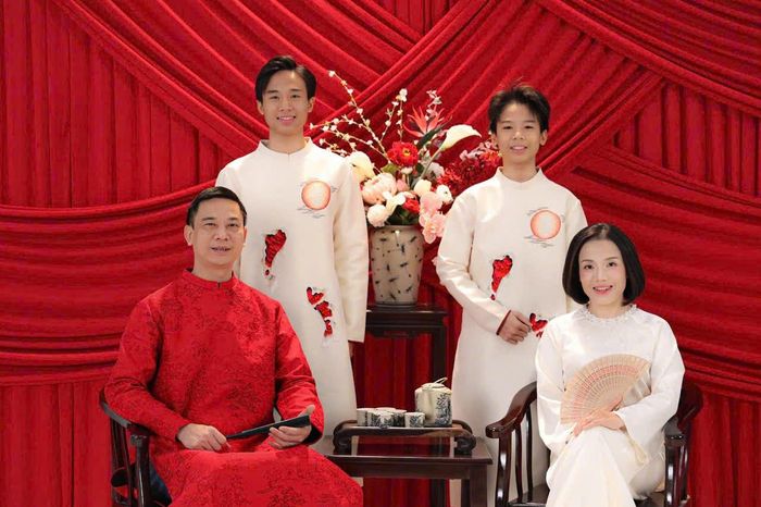 Gia đình bác sĩ Nguyễn Trường Xuân. Ảnh nhân vật cung cấp.