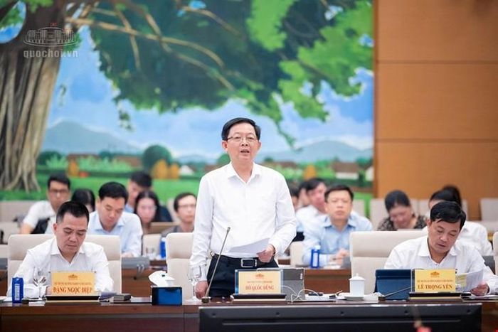 Phó Thủ tướng Chính phủ Hồ Quốc Dũng. Ảnh: Media Quốc hội