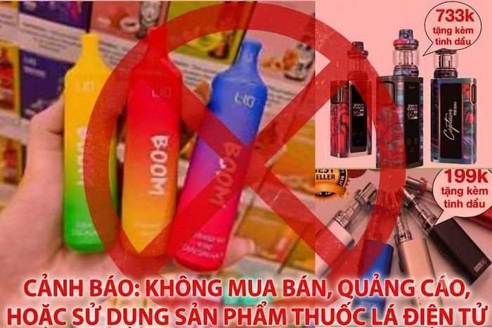 Thuốc lá điện tử rao bán công khai trên mạng xã hội dưới nhiều biến thể khó nhận biết, phụ huynh cần chỉ con tránh xa. Ảnh: Ngọc Anh.
