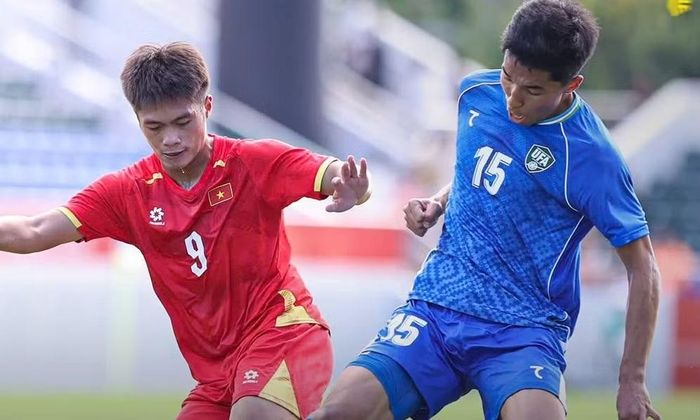 U23 Việt Nam thua 0-2 trước U23 Uzbekistan. (Ảnh: VFF)