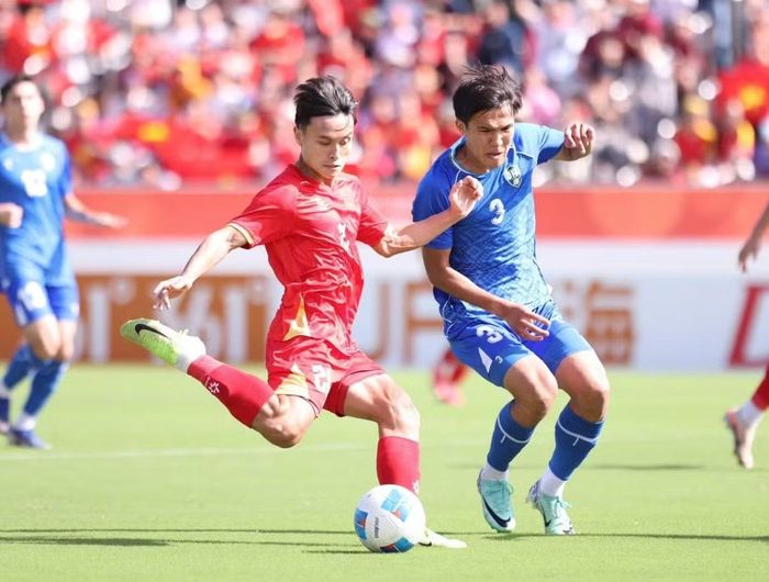U23 Việt Nam vừa thua 0-2 trước U23 Uzbekistan ở lượt trận cuối vòng bảng. Ảnh: Minh Hưng/ TPO.