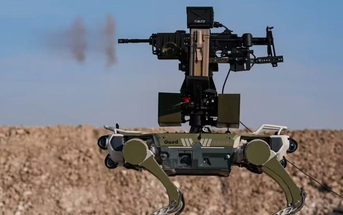 Theo Quân đoàn 3, các máy bay ném bom hạng nặng đã thả những robot mặt đất mang thuốc nổ xuống khu vực phía sau tuyến phòng thủ Nga.