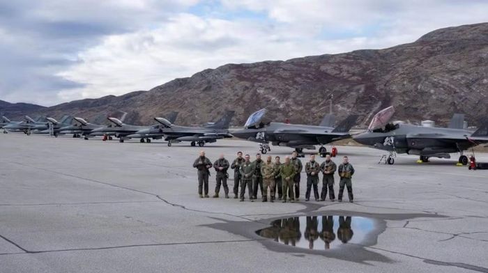 Mỹ cũng từng triển khai tiêm kích F-35A tới căn cứ không gian Pituffik ở Greenland.