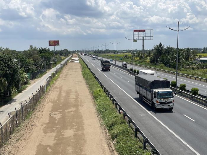 Cao tốc TPHCM-Trung Lương-Mỹ Thuận đoạn qua tỉnh Tây Ninh sẽ mở rộng lên 8 làn xe. Ảnh: Đ.Xá.