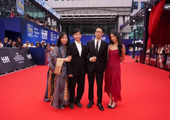 Đoàn phim Hộ linh tráng sĩ: Bí ẩn mộ vua Đinh tại Liên hoan phim quốc tế Toronto (TIFF) 2026. Ảnh: @bichhanhngo.