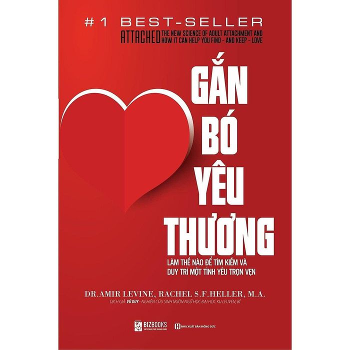  Bìa sách tiếng Việt của Attached, do Bizbooks và NXB Hồng Đức phát hành. Ảnh: Bizbooks 