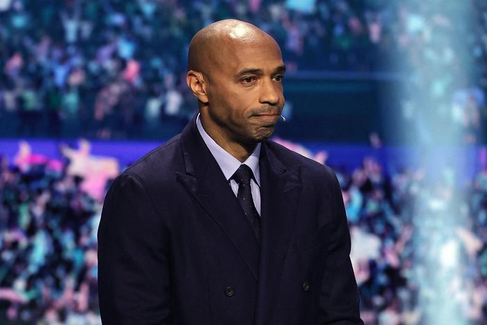  Henry góp mặt trong lễ bốc thăm Champions League 2026/27. Ảnh: Reuters. 
