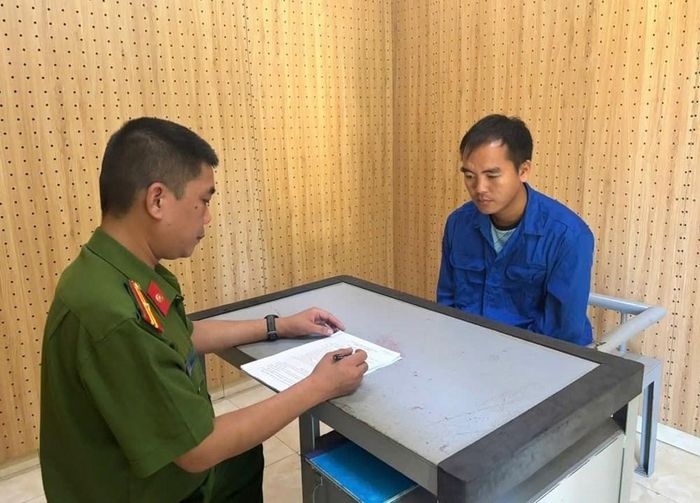 Cơ quan CSĐT Công an tỉnh Sơn La khởi tố bị can Tráng A Xái về tội mua bán người. Ảnh: Công an tỉnh Sơn La
