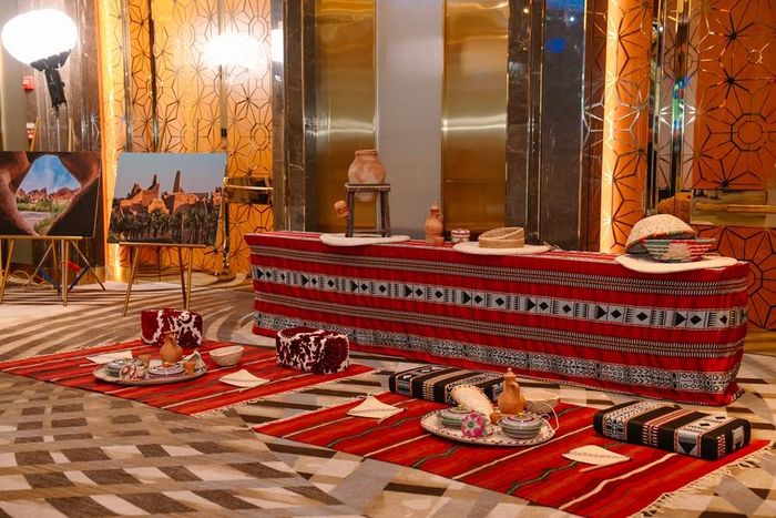 Không gian văn hóa Saudi Arabia được tái hiện tại buổi lễ