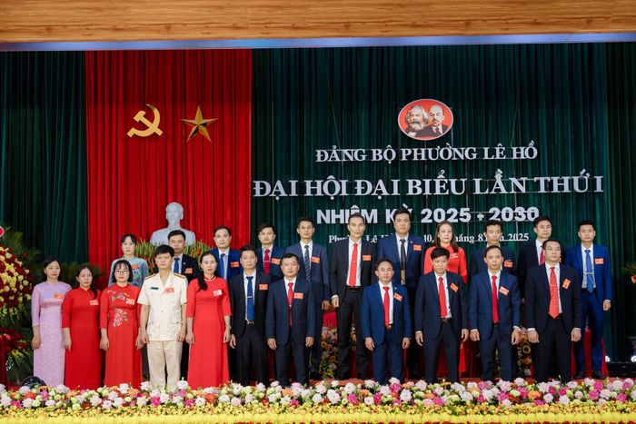  Ban Chấp hành Đảng bộ Phường Lê Hồ khóa I, nhiệm kỳ 2025 - 2030 