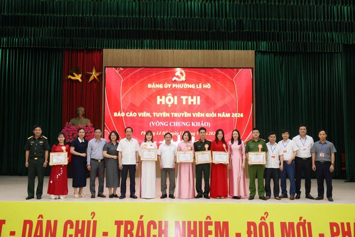  Hội thi báo cáo viên, tuyên truyền viên giỏi năm 2026 