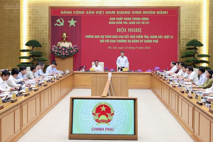 Đồng chí Bí thư Đảng ủy, Thủ tướng Chính phủ cho biết, sau Hội nghị, Ban Thường vụ Đảng ủy Chính phủ sẽ tập trung thực hiện một số nhiệm vụ trọng tâm - Ảnh: chinhphu.vn/Nhật Bắc