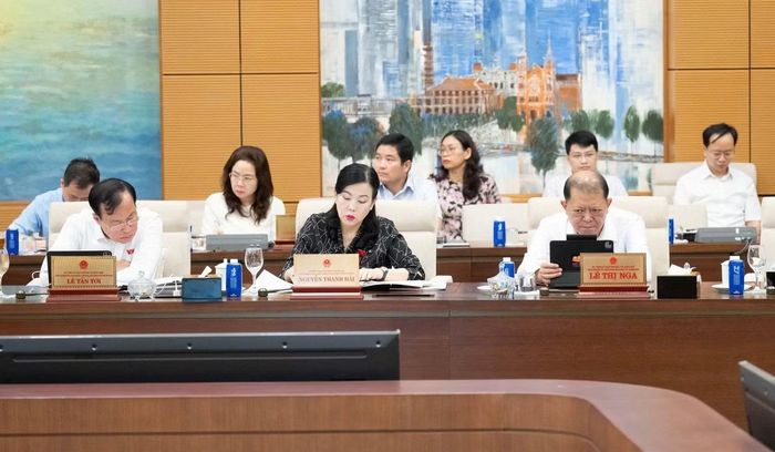 Các đại biểu dự phiên họp. (Ảnh: Quochoi.vn)
