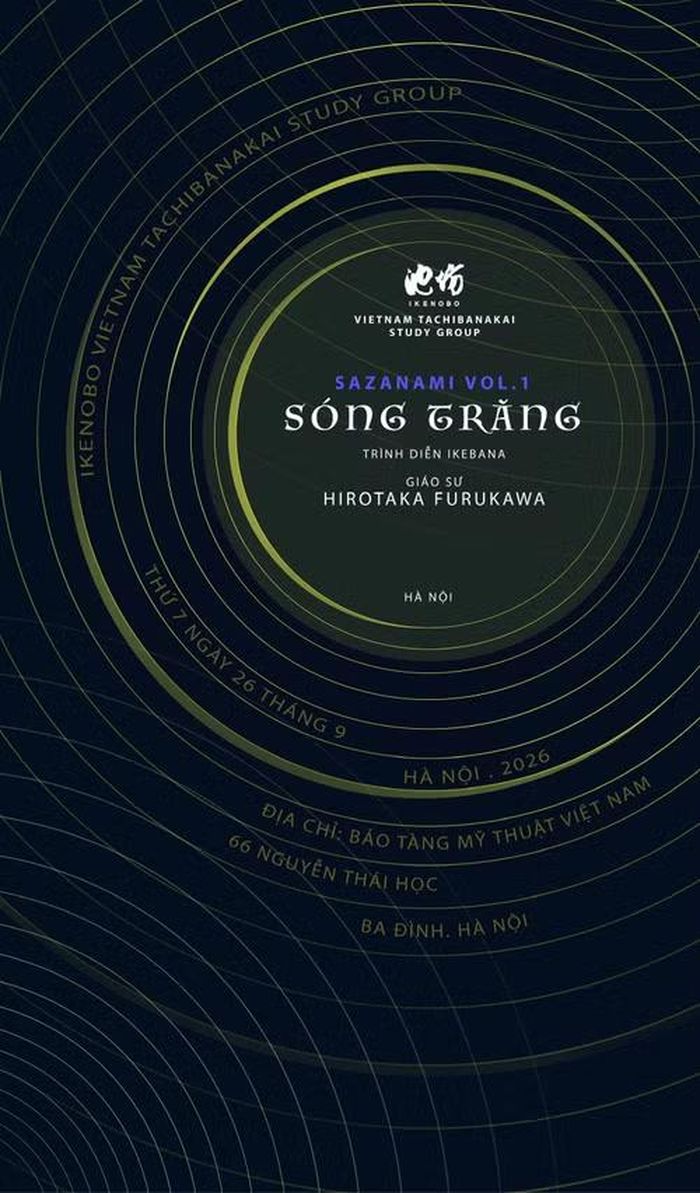 Chương trình sẽ diễn ra từ 10-12 giờ sáng 26/9 tại Bảo tàng Mỹ thuật Việt Nam.