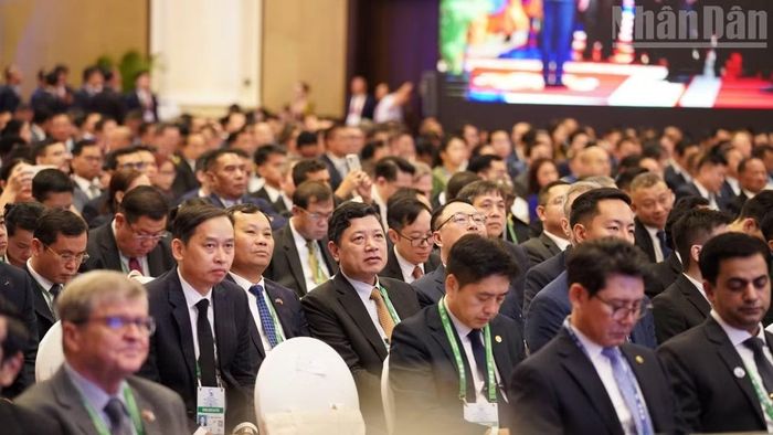 Các đại biểu tham dự hội nghị. (Ảnh: ĐINH TRƯỜNG)