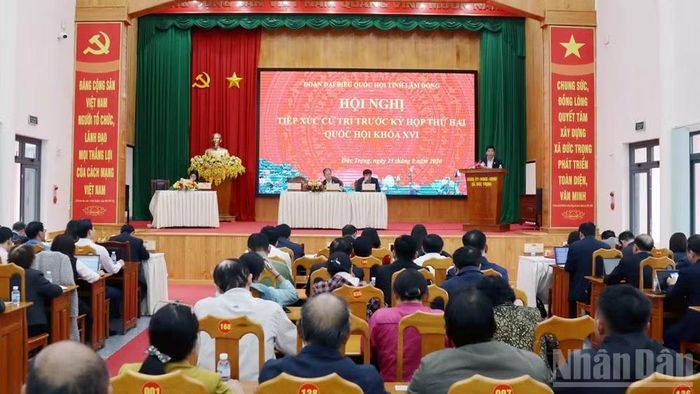 Quang cảnh hội nghị. (Ảnh: BẢO VĂN)