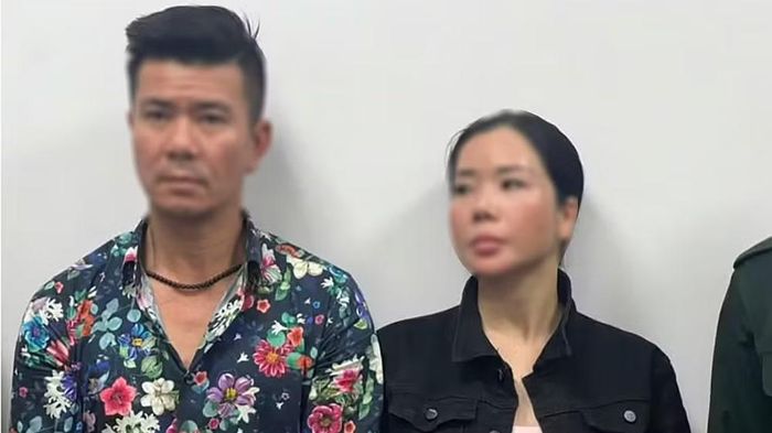 Hai bị cáo trong vụ án Nguyễn Thị Mai Anh và Lê Văn Đông. (Ảnh: Bộ Công an)