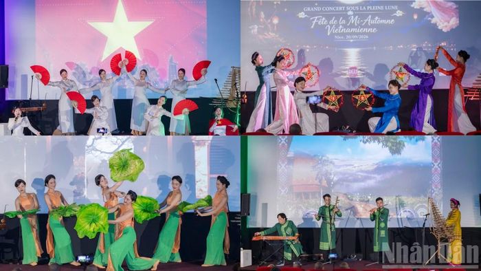 Vượt chặng đường dài từ quê hương, các nghệ sĩ của Nhà hát Ca, Múa, Nhạc quốc gia Việt Nam đã mang đến Nice những lời ca về đất nước, những thanh âm của nhạc cụ dân tộc và các điệu múa truyền thống đặc sắc, tạo nên một không gian nghệ thuật Việt Nam đầy màu sắc giữa lòng nước Pháp.