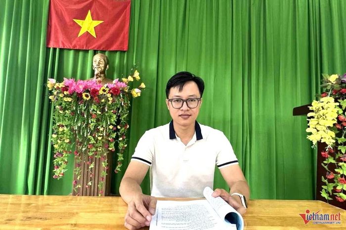 Anh Nguyễn Huy Vĩ - Tổ trưởng tổ dân phố 7, phường Thành Nhất, tỉnh Đắk Lắk. Ảnh: Hải Dương