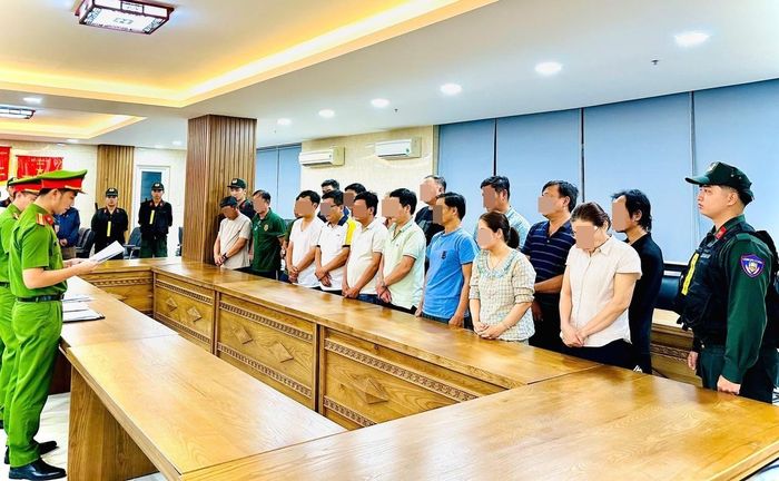 Cơ quan Cảnh sát điều tra Công an TP Đà Nẵng khởi tố nhóm đối tượng đưa, nhận, môi giới hối lộ. Ảnh: CACC