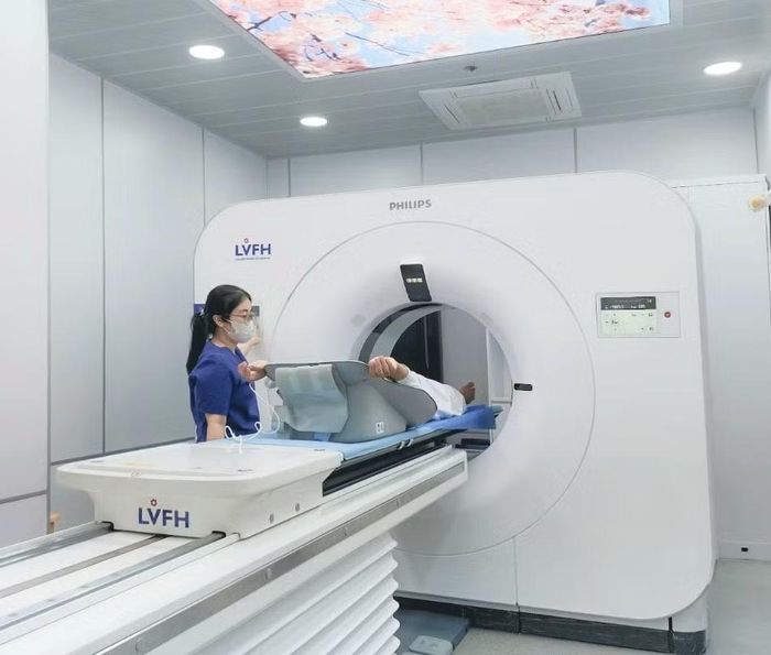 Chụp cắt lớp vi tính động mạch vành cho bệnh nhân - Ảnh BVCC