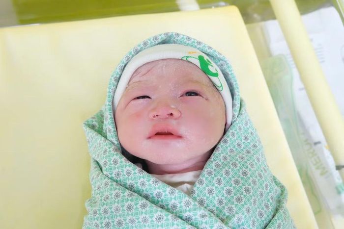 Em bé chào đời an toàn - Ảnh BVCC