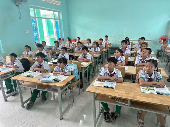 Học sinh Trường Tiểu học Võ Thị Sáu.