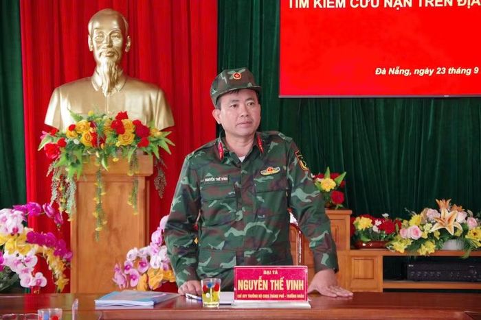 Đại tá Nguyễn Thế Vinh, Chỉ huy trưởng Bộ Chỉ huy Quân sự TP Đà Nẵng.