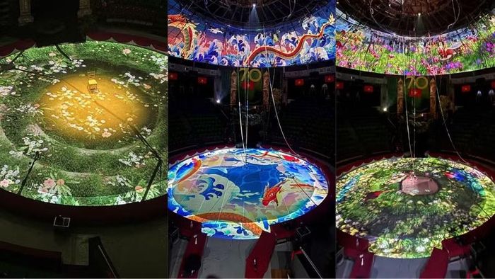 Phối cảnh 3D mapping.