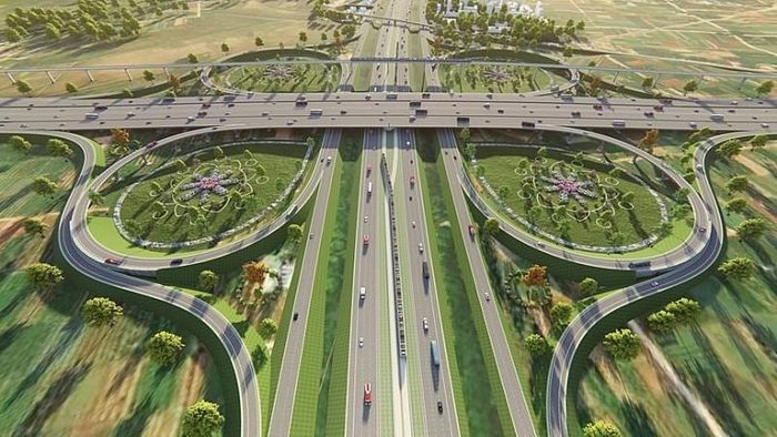 Dự án đường Vành đai 4 - Vùng Thủ đô Hà Nội. (Nguồn: UBND TP. Hà Nội)