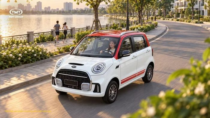 Mẫu xe điện E5 - Ảnh: TMT