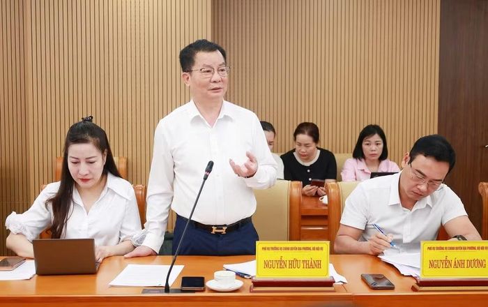 Ông Nguyễn Hữu Thành, Phó Vụ trưởng Vụ Chính quyền địa phương (Bộ Nội vụ). Ảnh: thainguyen.gov.vn