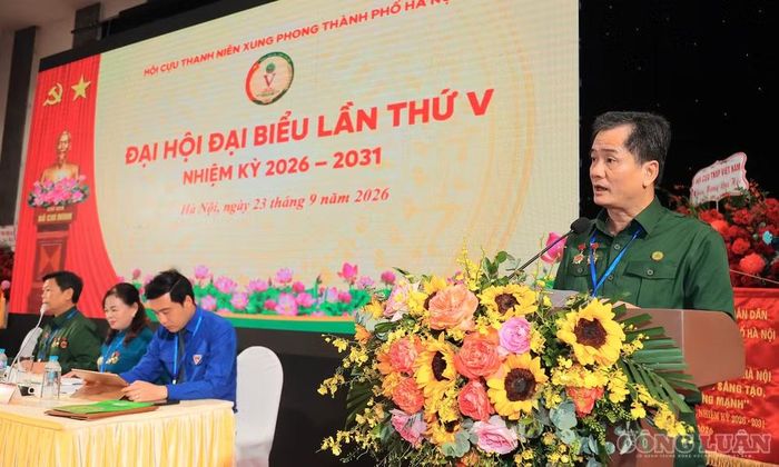Ông Nguyễn Văn Đính phát biểu khai mạc đại hội