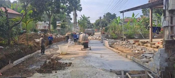 Thành quả của sự đồng thuận là những con đường rộng rãi, sạch đẹp