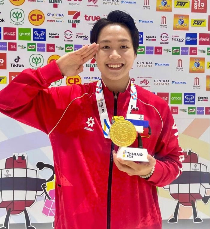 Ngọc Trâm tiếp tục tỏa sáng ở SEA Games lần thứ 33.